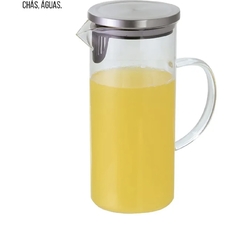 Jarra de Vidro com Tampa 1,3L na internet