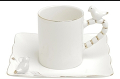 Jogo 6 Xícaras 80ml Para Café De Porcelana Colorido Wolff na internet