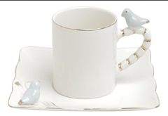 Jogo 6 Xícaras 80ml Para Café De Porcelana Colorido Wolff - Letícia Manducchi