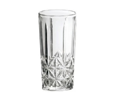 ￼Jogo De 6 Copos Altos Vidro Requinte 350ml Casambiente - comprar online
