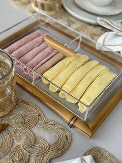 Porta Frios Retangular Bambu - comprar online