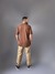 Camiseta Basic Oversized Marrom Streetwear, 100% Algodão penteado, Gola de 3cm canelada - Feita para homens que buscam evolução constante na internet