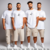 Camiseta Oversized Branca streetwear - More Money