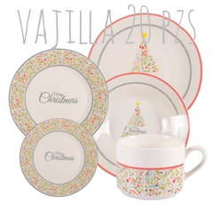Vajilla Navidad 20 pzs - comprar en línea