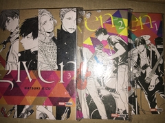PANINI MANGA GIVEN 1 2 y 3