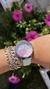 Reloj bicolor bolitas
