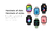 Relógio Smartwatch unissex Fitness Esportivo, Chamada Bluetooth. (LIGE-Full Touch Screen - Relógio Inteligente)
