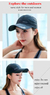 Imagem do Boné de verão para homens esportes correndo suor boné de beisebol canadá golfe secagem rápida mulheres kpop sólido snapback osso chapéu e37