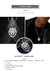 Cordão do Leão com coroa, para homens e mulheres pingente de aço inoxidável colar presente corrente moda jóias colar masculino