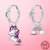 Brincos coração de prata cz zircão cúbico rodada margarida flor trio brincos para as mulheres 925 de prata jóias de moda original - Multi Express - Tudo que você procura, encontra aqui!