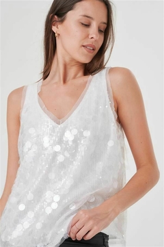 Musculosa Lentejuelón - Bohemia