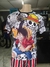 Camiseta do luffy cinza
