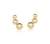 Brinco ear cuff esferas