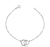 Pulseira prata aliança