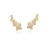 Brinco ear cuff flor