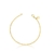 Pulseira mini medalhas lisa