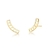 Brinco ear cuff vazado liso