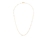 Colar choker detalhes lisos