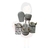 PINO PLUG PRENSA 90 10A C/5 PCS CINZA na internet
