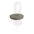ESPALHADOR BRASTEMP PRATA PEQUENO ORIGINAL - comprar online