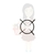 GRELHA COOKTOP MABE / FISCHE / GE / DAKO MENOR 14CM - Lojas Isaura