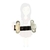CABO LEITEIRA LINHA HOTEL PEQUENO 0427P MCA 10CM REBITE A REBITE 6CM - Lojas Isaura