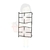 GRELHA ESMALTEC SAMOA 4 BOCAS 2 PINO LATERAL - comprar online