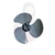 HÉLICE MALLORY 30CM 3 PÁS BOREAL AZUL - comprar online