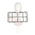 GRELHA BRASTEMP NOVA CENTRAL 42 X 23 MM ESMALTADA