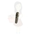INJETOR INDUSTRIAL 6,5 CM ALUMINIO FURO 0.65 MM D-45