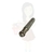 INJETOR INDUSTRIAL 7,5 CM ALUMINIO FURO 0.65 MM D-54