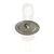 BACIA MUELLER 6 PINO GRANDE C/AUTOMATICO ALUMINIO - Lojas Isaura