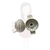 CONE MONDIAL BRANCO C/2 PCS