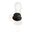 POMEL PANEX CHAPEU MEDIO PRETO C/PARAFUSO PA74