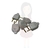PINO TOMADA MACHO 10A C/5 PCS
