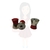 PESO GLOBO NIQUELADO C/10 PCS - loja online