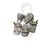 PINO PLUG PRENSA 90 20A C/5 PCS CINZA