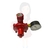REGULADOR IND. ALIANÇA 9KG 1/2 C/MANOMETRO 76501/02 VM VERMELHO - Lojas Isaura