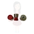 PESO GLOBO NIQUELADO C/10 PCS - comprar online