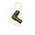 COTOVELO 1/4 M X 3/8 BM LATÃO - comprar online