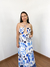 Vestido Indiara-estampa Farm com bojo - JOSIELE NUNES STORE