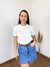T shirt lisa - off white - JOSIELE NUNES STORE