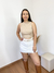 Cropped Manu - nude - comprar online