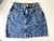 Saia jeans - 36 - 100% algodão - comprar online