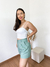 Short de linho - G e GG - verde claro - JOSIELE NUNES STORE