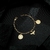 Pulseira Dourada Religiosa Pai Nosso e Espírito Santo - PORQUE AMO JOIAS