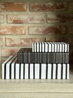 CAJA FORMA LIBRO MAD 23 CM - Bed Collection Home