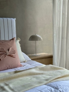 PANTALLA HONGO BLANCO TIZA - Bed Collection Home
