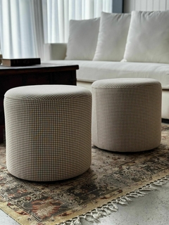 PUFF REDONDO RIGIDO PIED DE PULE - comprar online