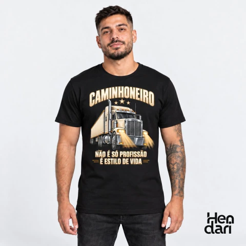Camiseta Caminhoneiro Estilo de Vida - comprar online